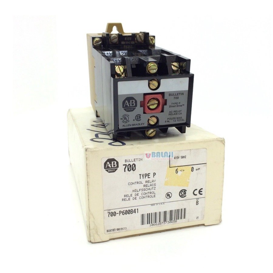 Allen Bradley CONTROL RELAY 6NO 415VAC