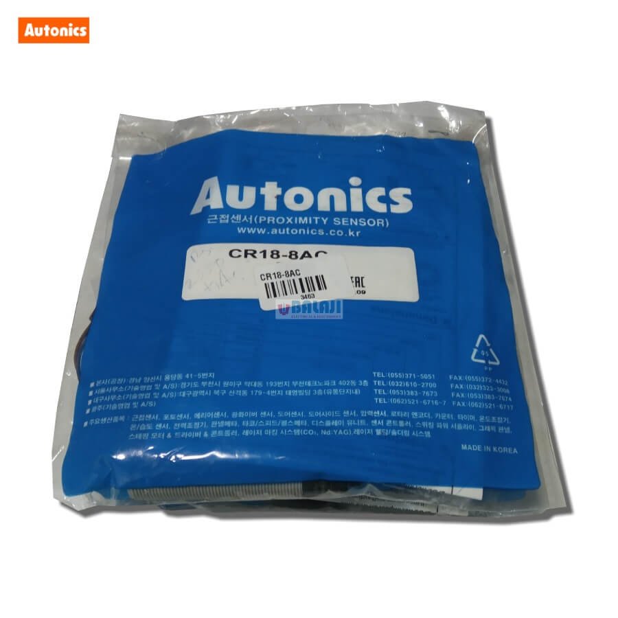 Autonics Brand Proximity Sensor CR18-8AC