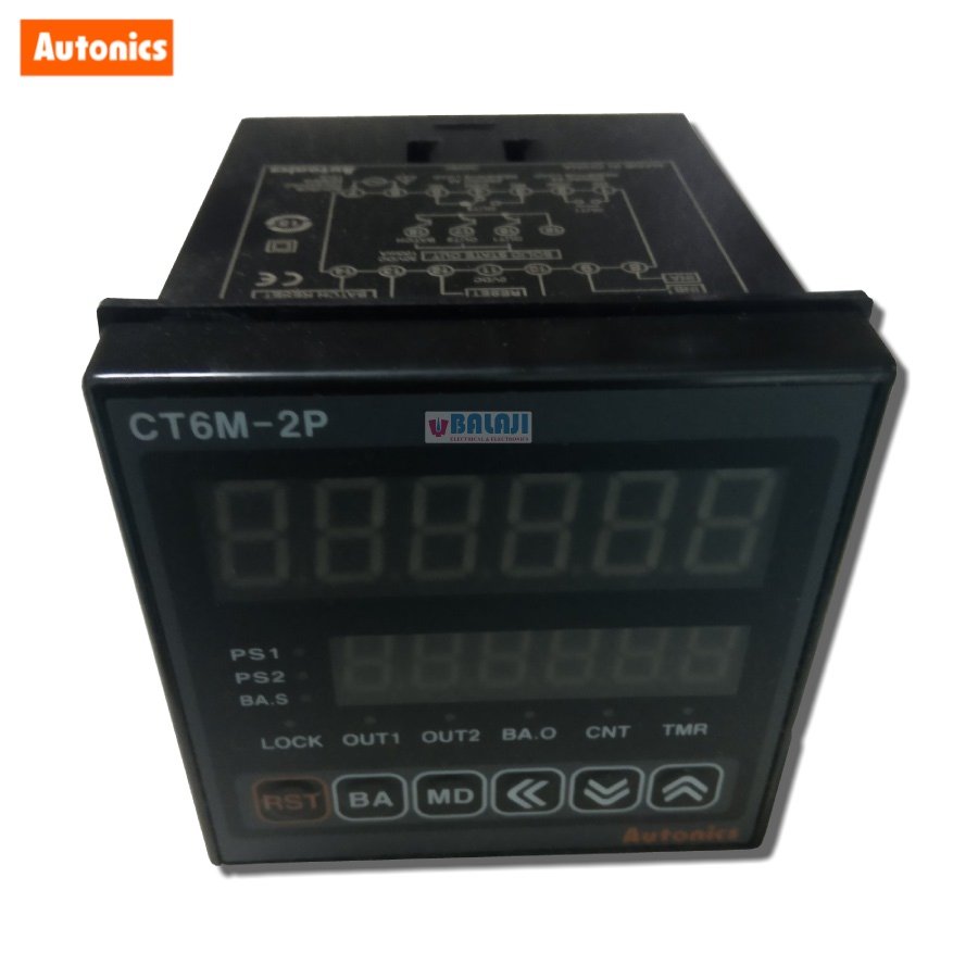 Autonics Brand Counter or Timer CT6M-2P4-CN