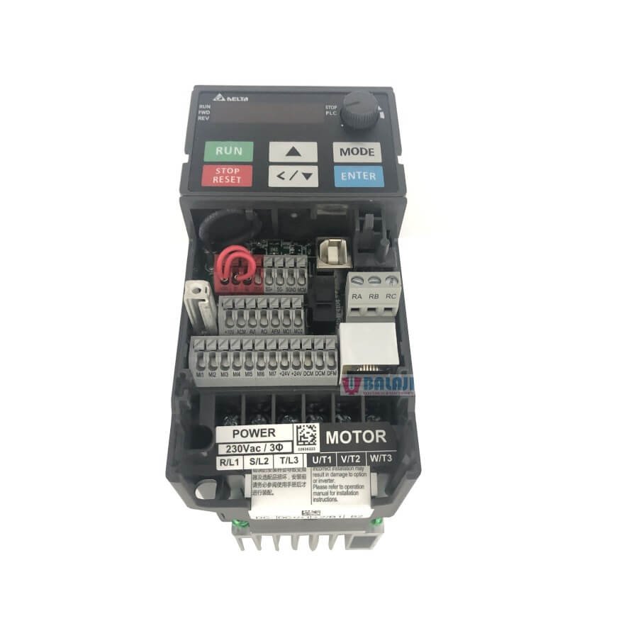 Delta Variable Frequency Drive VFD007M23A-3-PHASE-220V-0.75A