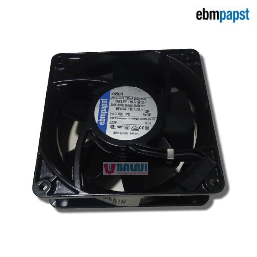 EBM Cooling Fan 4650-N-351-4-SQ-230V-AC