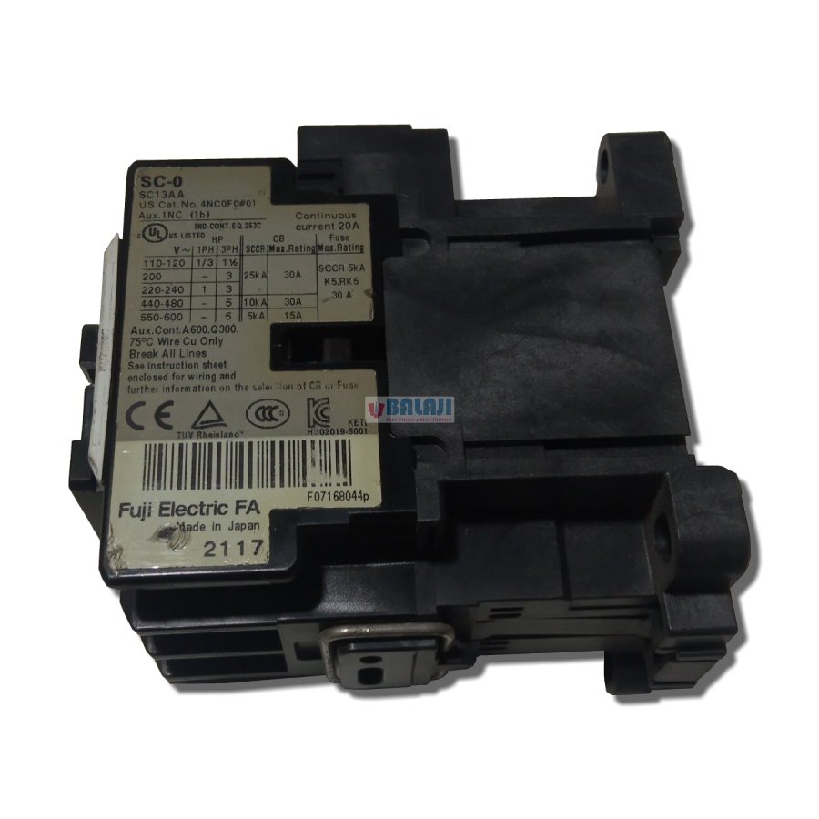 Fuji Brand Contactors SC-0-13A-110V