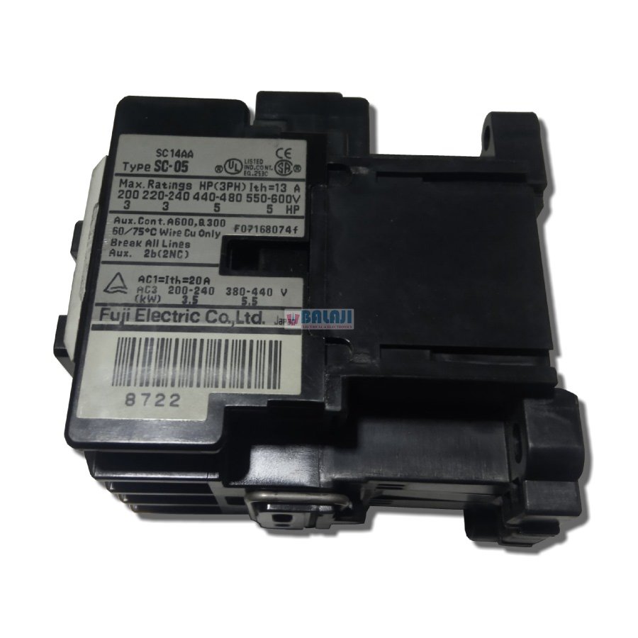 Fuji Make Contactors SC-05-13-15A-110V