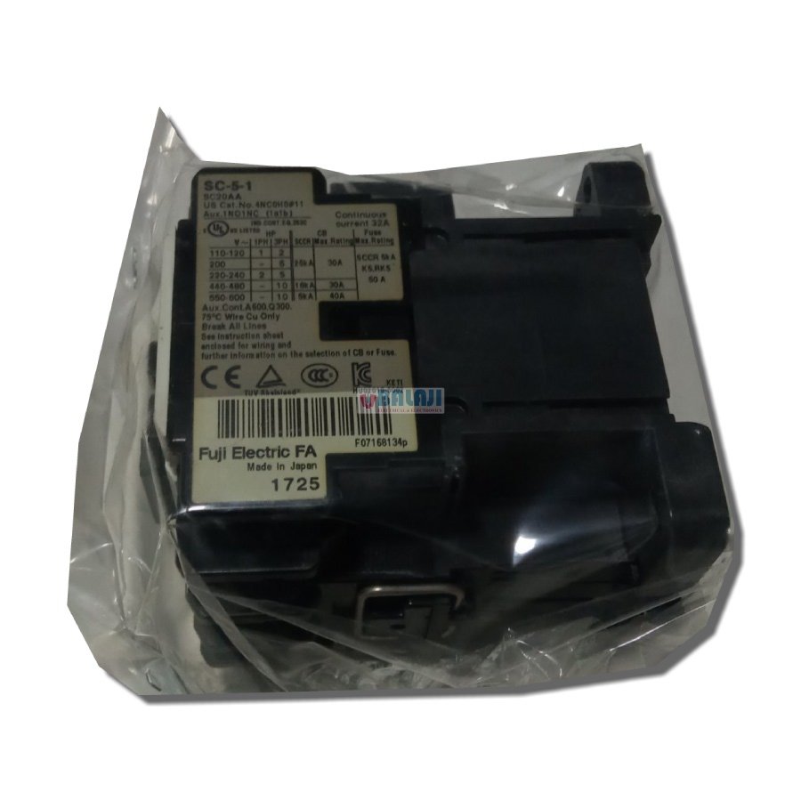 Fuji Make Contactors SC-5-1-19A-220V