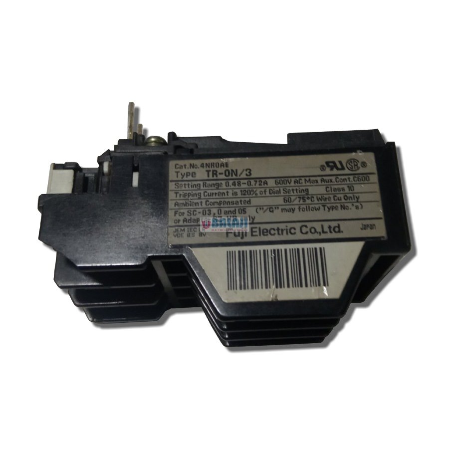 Fuji Brand Overload Relays OLR-TN-ON-or_3-0.48-0.72A