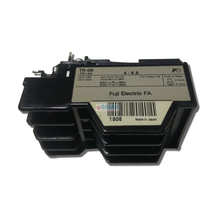 Fuji Overload Relays OLR TR-5-IN-4-6A