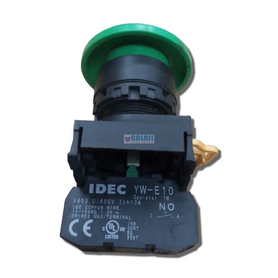 IDEC Emergency Button YW-E10-GREEN