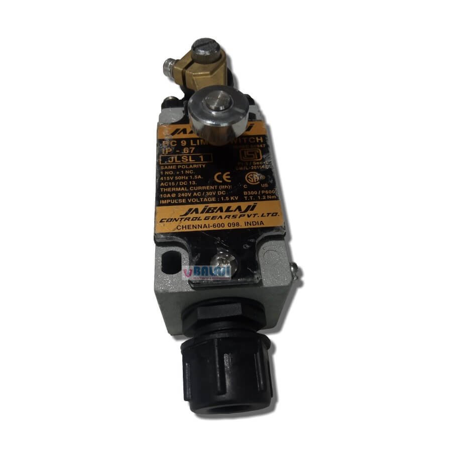 Jaibalaji Make Limit Switch JLSL-1-1NO+1NC