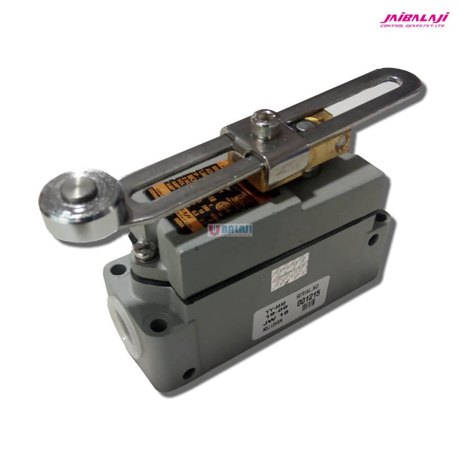 Jaibalaji Brand Limit switch JW18 ADJUSTABLE LEVER (2NO+2NC)