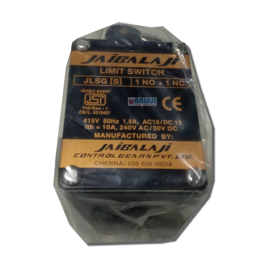 Jaibalaji Brand Limit Switch JLSGS-1NO+1NC
