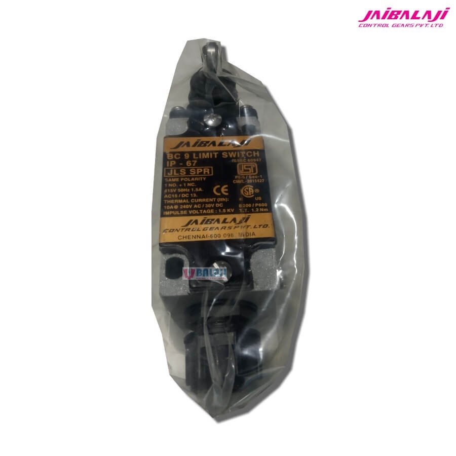 Jaibalaji Make Limit Switch JLSSPR (1NO+1NC)
