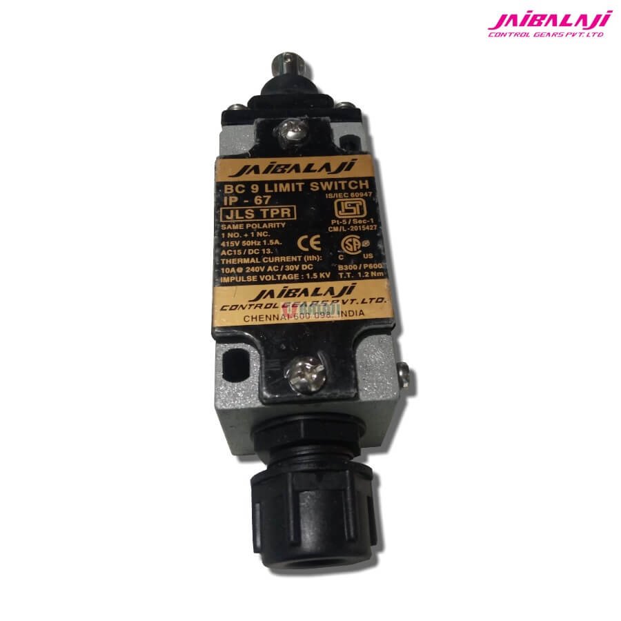 Jaibalaji Make Limit Switch JLSTPR (1NO+1NC)