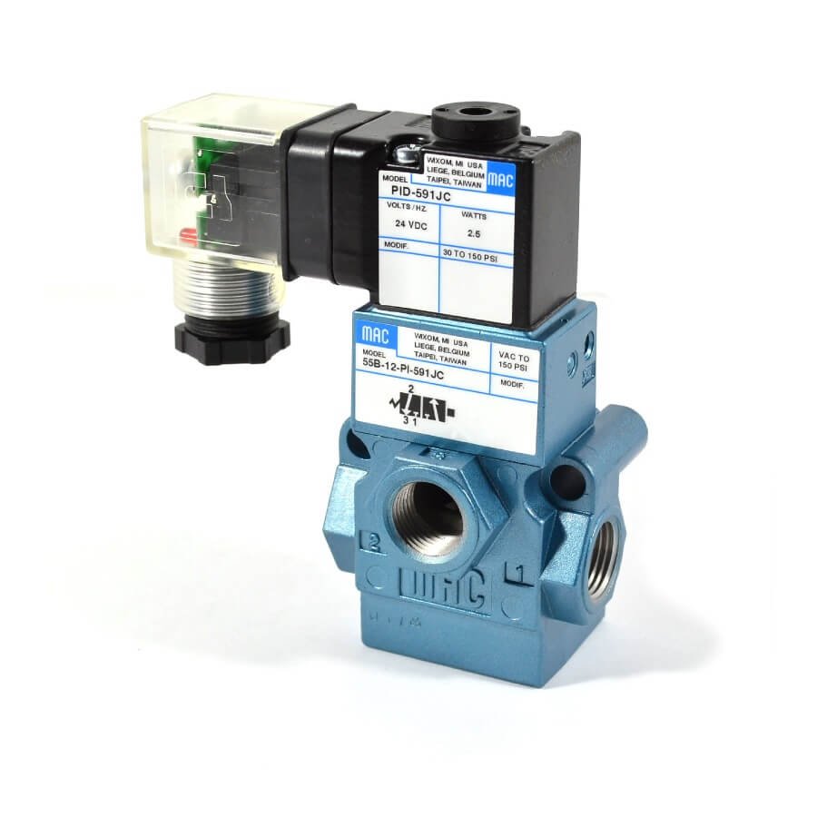 MAC 3 Way Air Valve PID-591JC