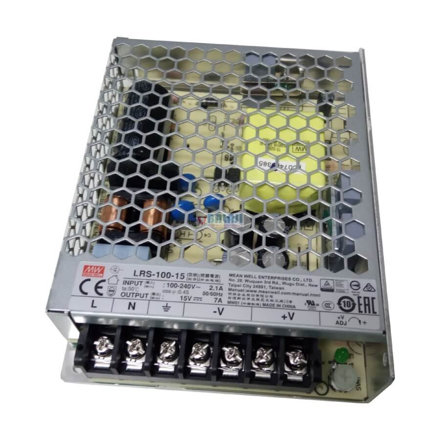 MEANWELL Brand Switching Power Supplies LRS-100-15  7A