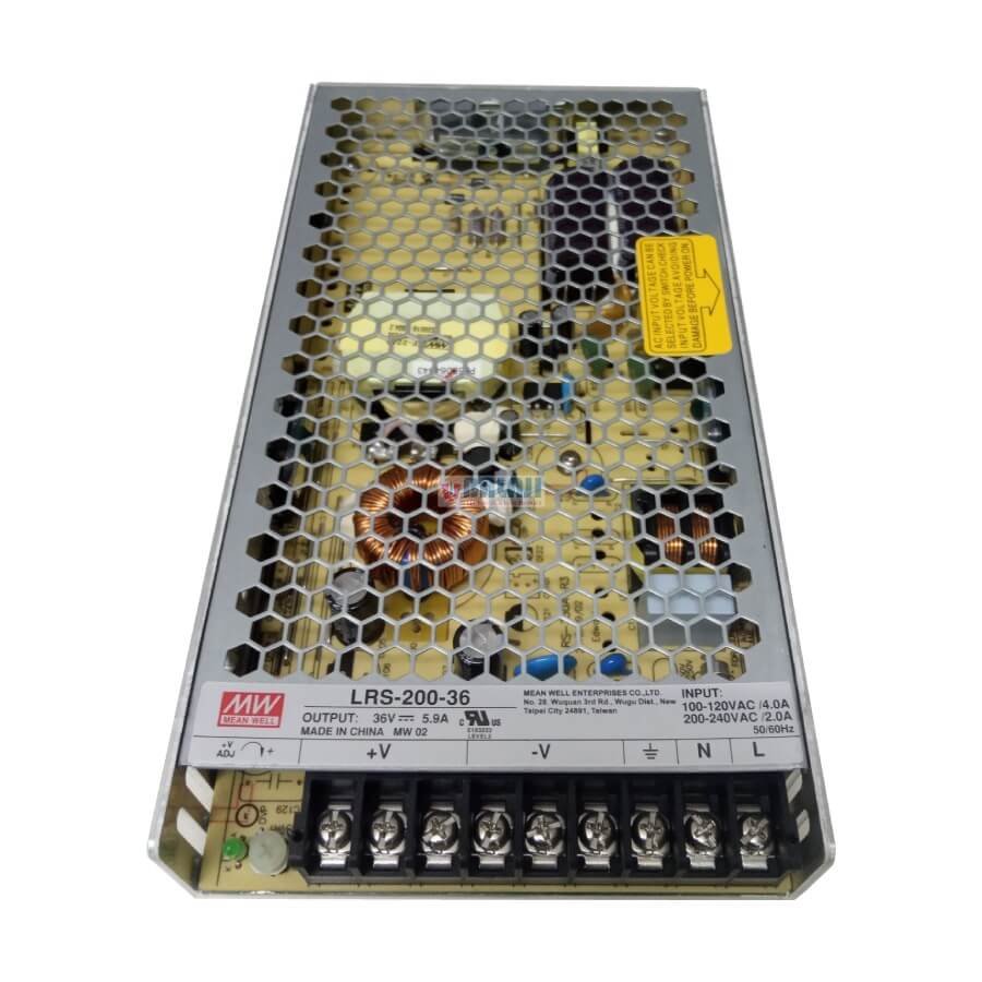 MEANWELL Brand Switching Power Supplies LRS-200-36  5.9A