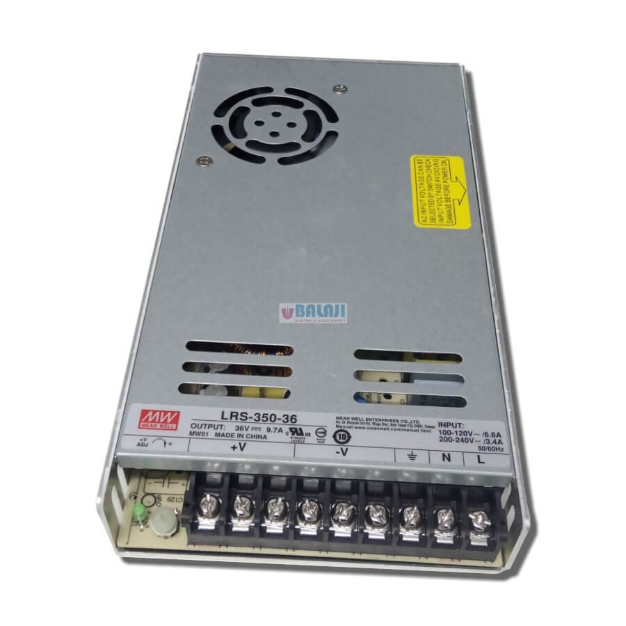 MEANWELL Brand Switching Power Supplies LRS-350-36  9.7A