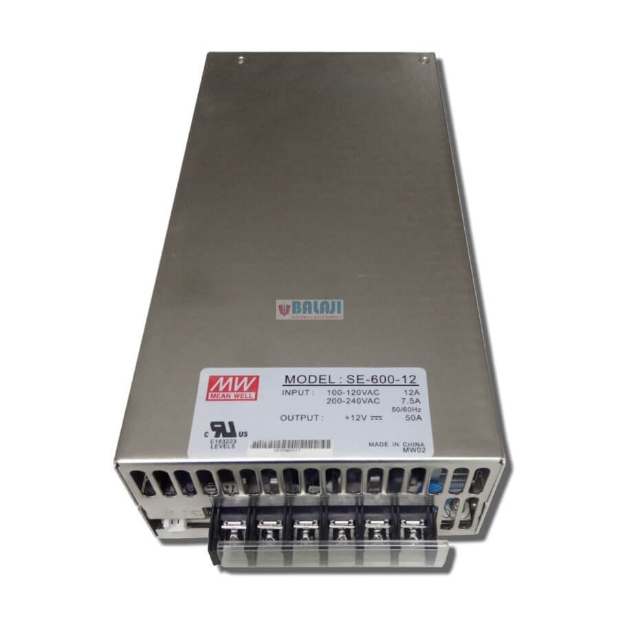 MEANWELL Brand Switching Power Supplies SE-600-12  50A