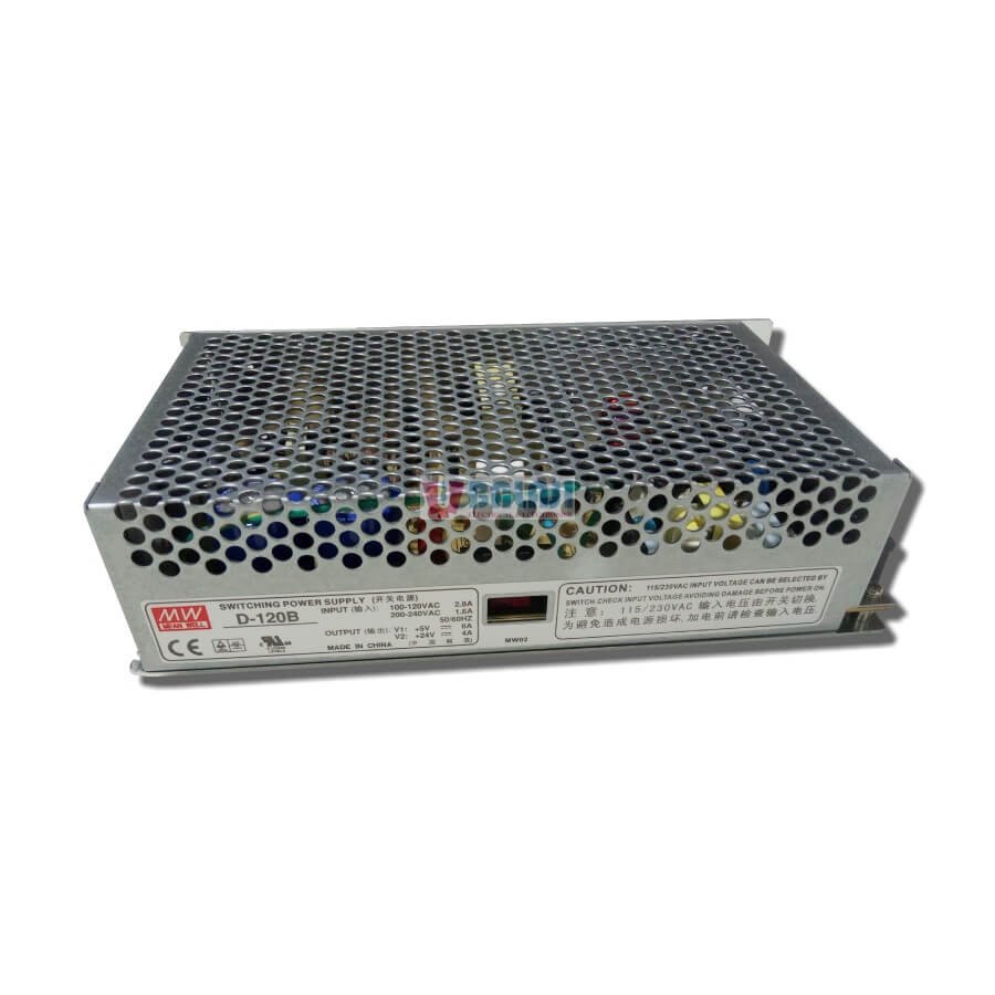 MEANWELL Brand Switching Power Supply D-120B-5V-6A,24V-4A