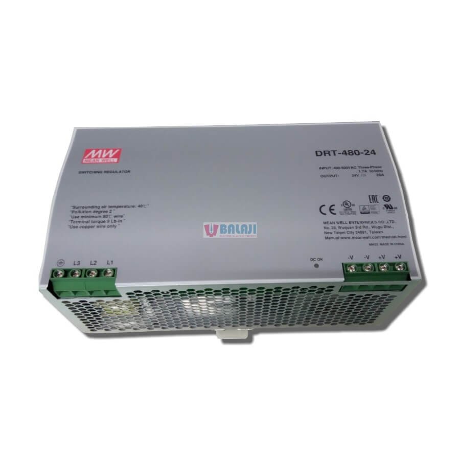 MEANWELL Brand Switching Power Supply DRT-480-24-20A
