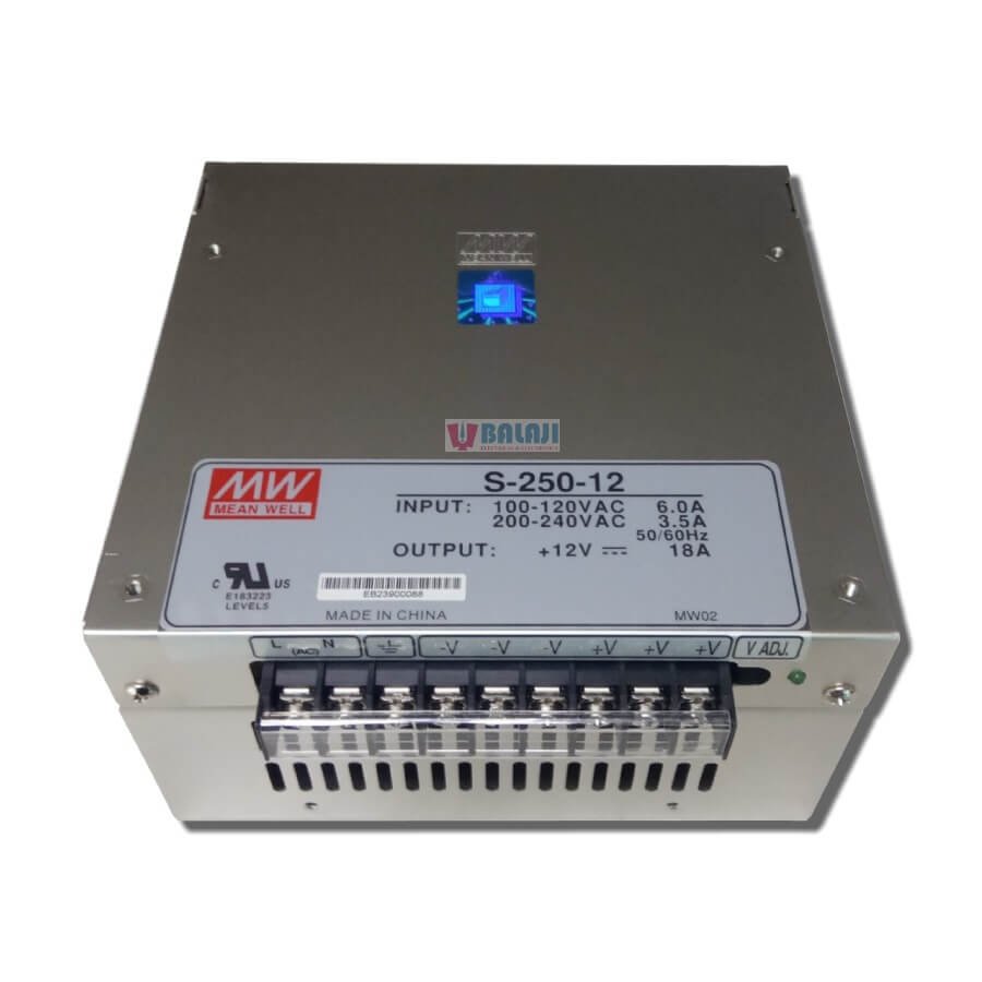 MEANWELL Brand Switching Power Supply S-250-12-18A