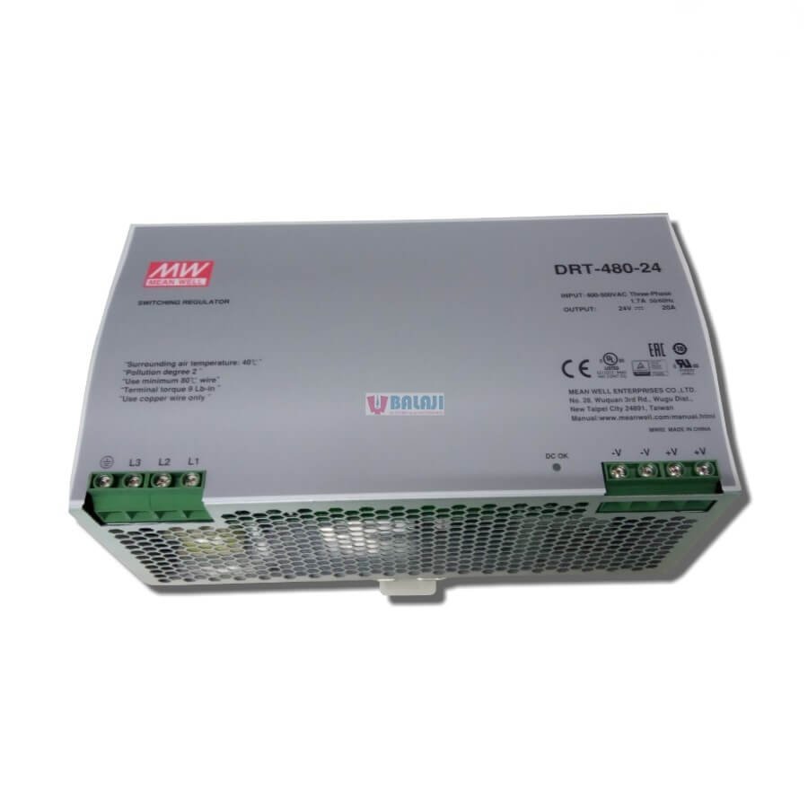 MEANWELL Din rail Power Supplies DRT-480-24  20A
