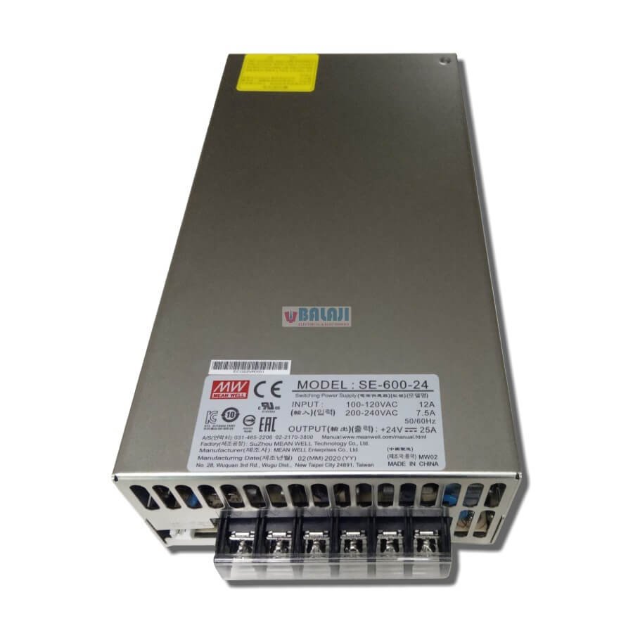 MEANWELL Make Switching Power Supplies SE-600-24  25A