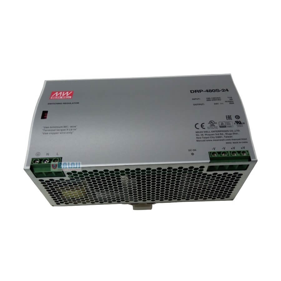 Meanwell Make Din Rail Power Supply DRP-480S-24-20A