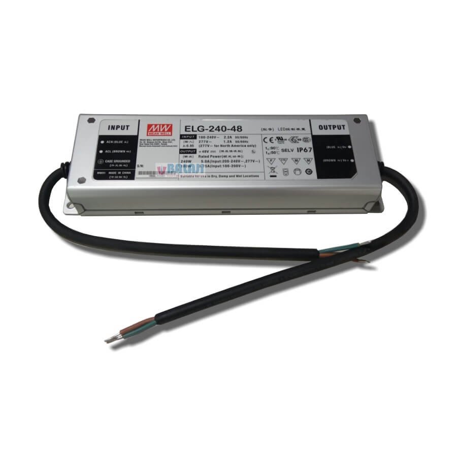 Meanwell Din Rail Power Supplies ELG-240-48 240V-5A-180V-3.75A