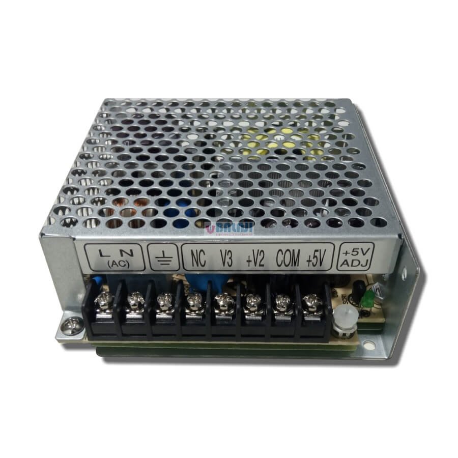 Meanwell Switch Mode Power Supplies RT-50B-5V=4A,+12V=2A,-12V=0.5A-SIDE