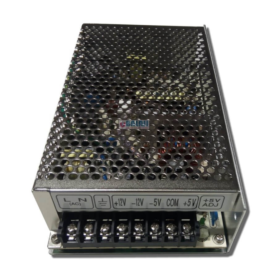 Meanwell Switching Power Supplies_Q-120-B -5V=11A,12V=4A,-5V=1A,-12V=1A-SIDE