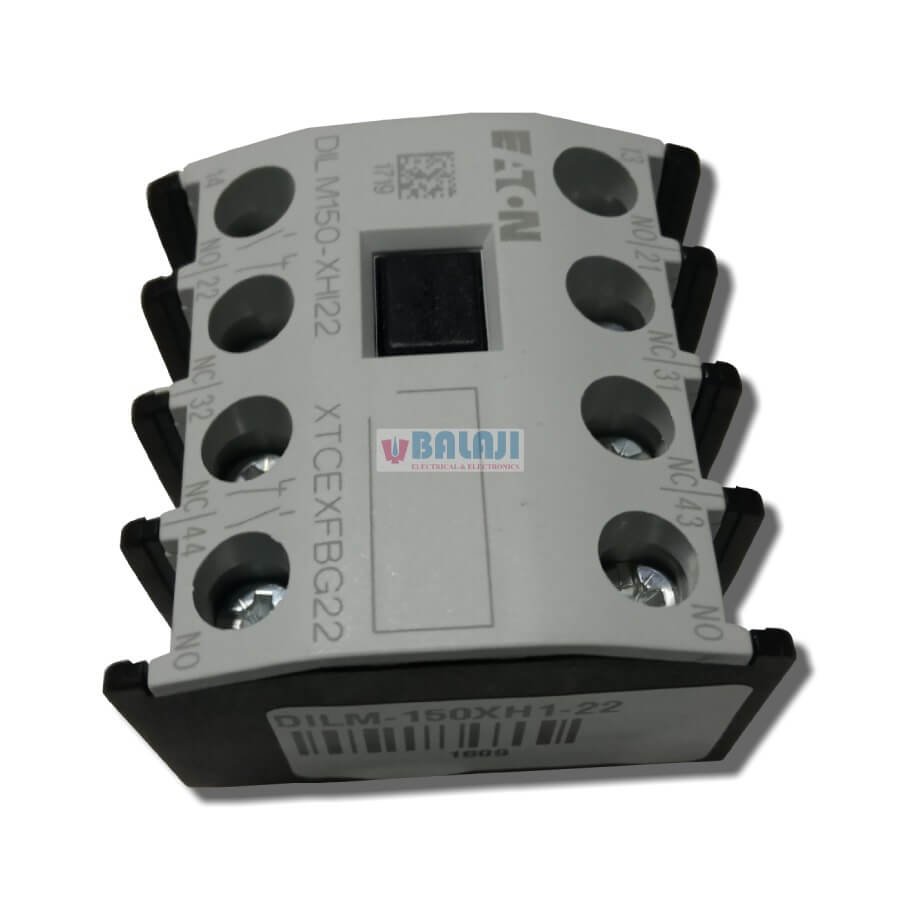 Moeller Eaton Brand MPCB ADD ON BLOCK DILM-150XH1-22 2NO+2NC