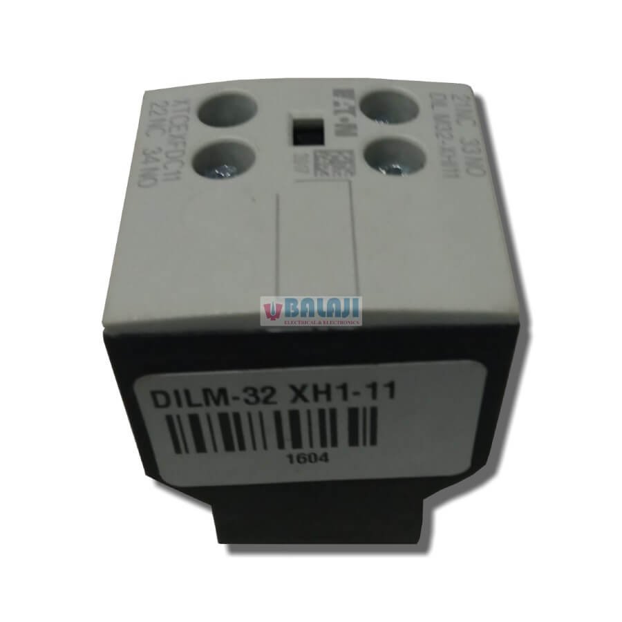 Moeller Eaton Make MPCB-ADD ON BLOCK DILM-32 XH1 11 1NO+1C