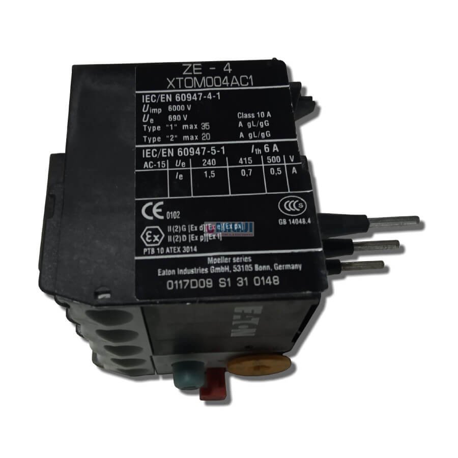 Moeller Eaton Overload Relay ZE-4-2.4-4A