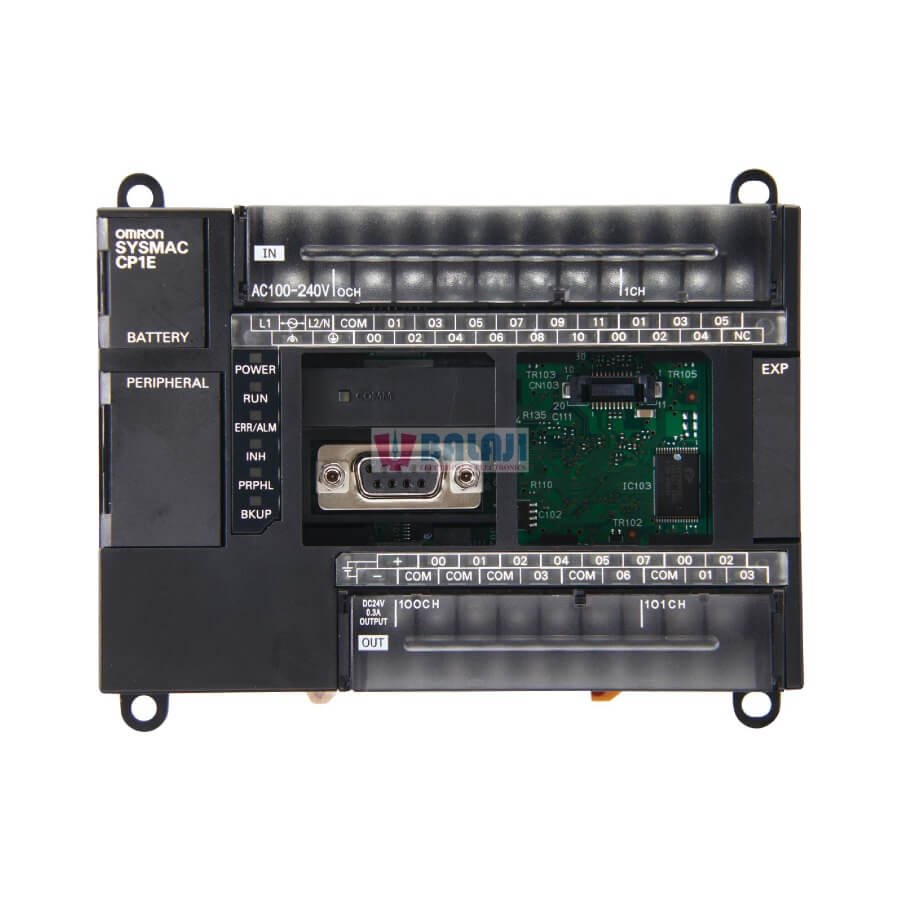 OMRON PLC CP1E-NA20DR-A  240V AC NO OF INPUTS 12    NO OF OUTPUTS   8