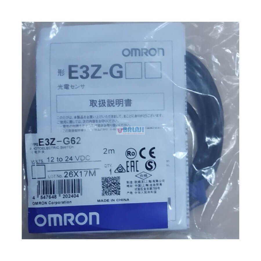 Omron Brand Sensor E3Z-G62