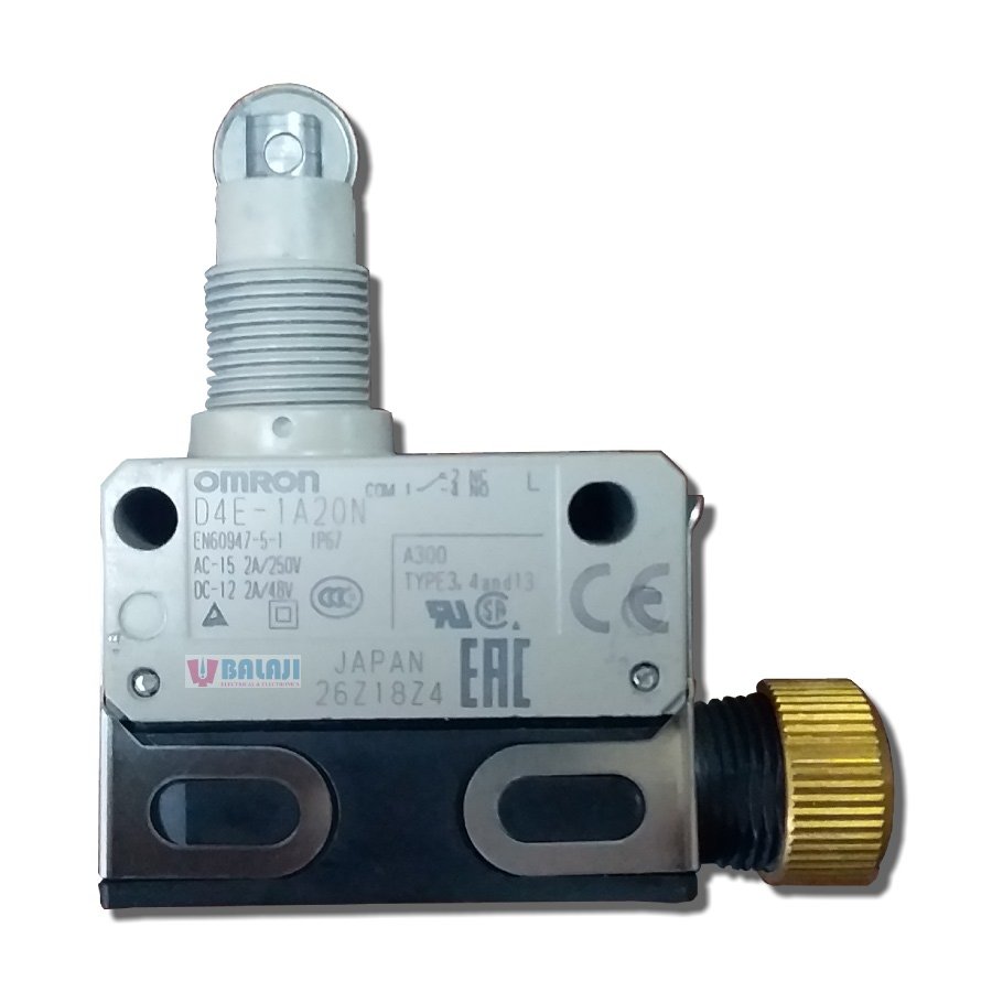 Omron Limit Switch D4E-1A20N
