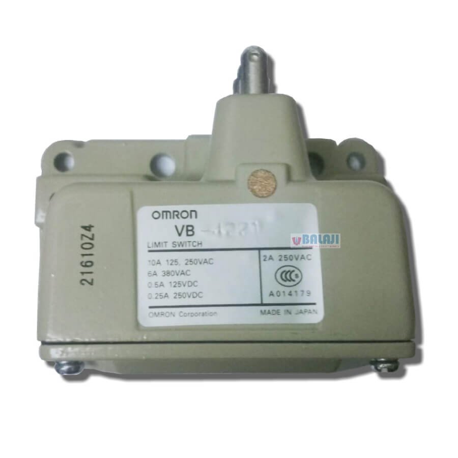 Omron Make Limit Switch VB 4221 4 plunger Roller