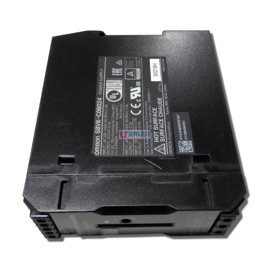 Omron Power Supplies S8VK-C06024-INPUT-100-240V-AC-1.3A-OUTPUT-24VDC-2.5-A