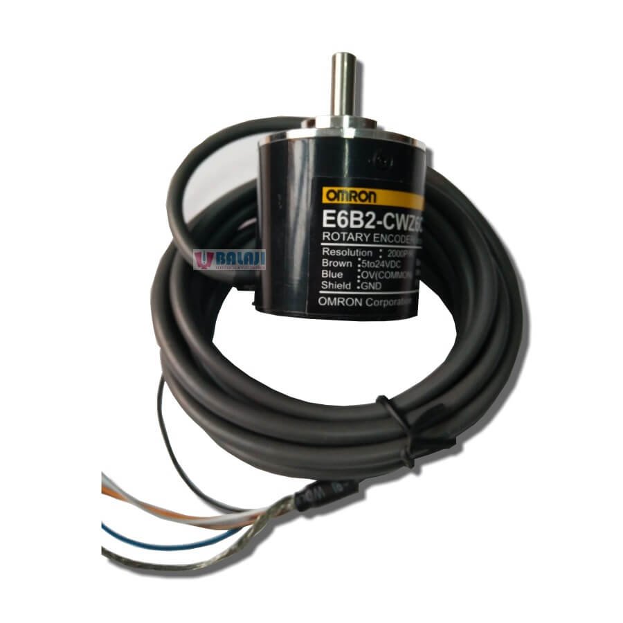 Omron Rotary Encoder E6B2-CWZ6C  5-24V-DC-RERSOLUTION-2000-PPR