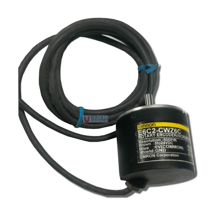 Omron Rotary Encoder E6C2-CWZ6C-5-24V-DC-RESOLUTION-500PPR