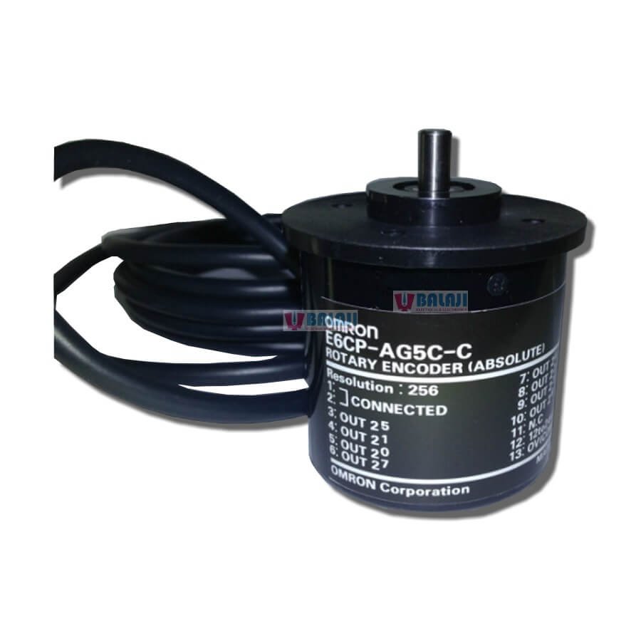 Omron Rotary Encoder E6CP-AG5C-C-12-24V-DC-AT-70mA-256-PPR