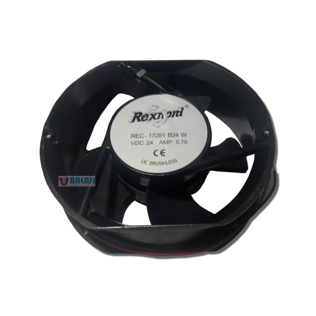 Rexnord Make Cooling Fan REC-17251-B24-W-6-INCH-RO-24V-DC