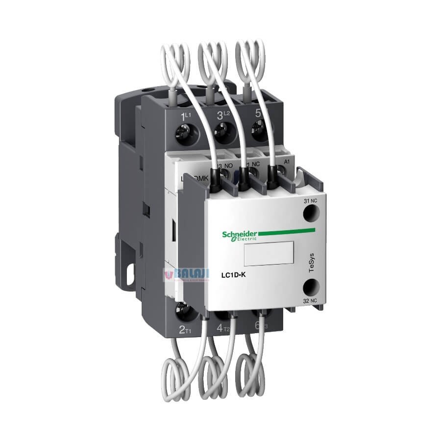 Schneider Capacity Contactor LC1DMK  25 kVAR-at-400-V-50-Hz-coil-230-V-AC-50-60-Hz