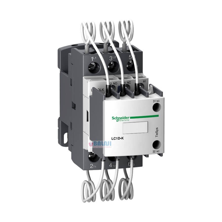 Schneider Capacity Contactor LC1FDLK-20-kVAR-at-400-V-50-Hz-coil-230 -AC-50-60-Hz