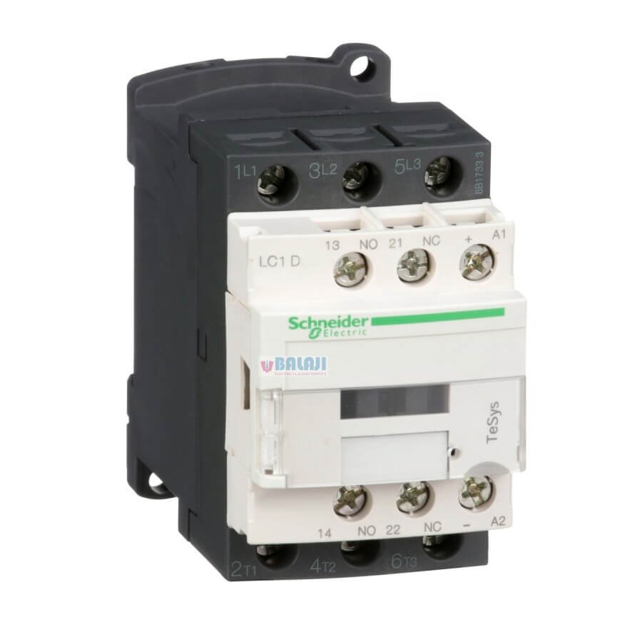 Schneider Contactor LC1D18-3P-3-NO-440-V-18-A-24-V-DC