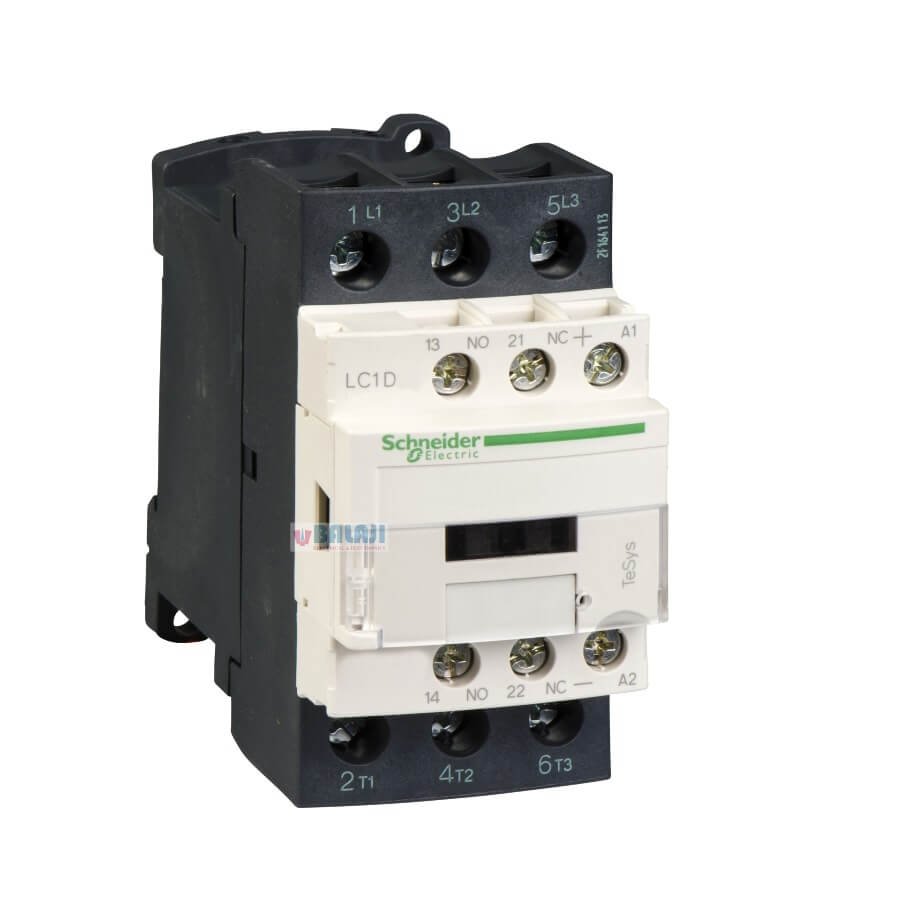 Schneider Contactor LC1D25-3P-3-NO-440-V-25-A-24-V-DC