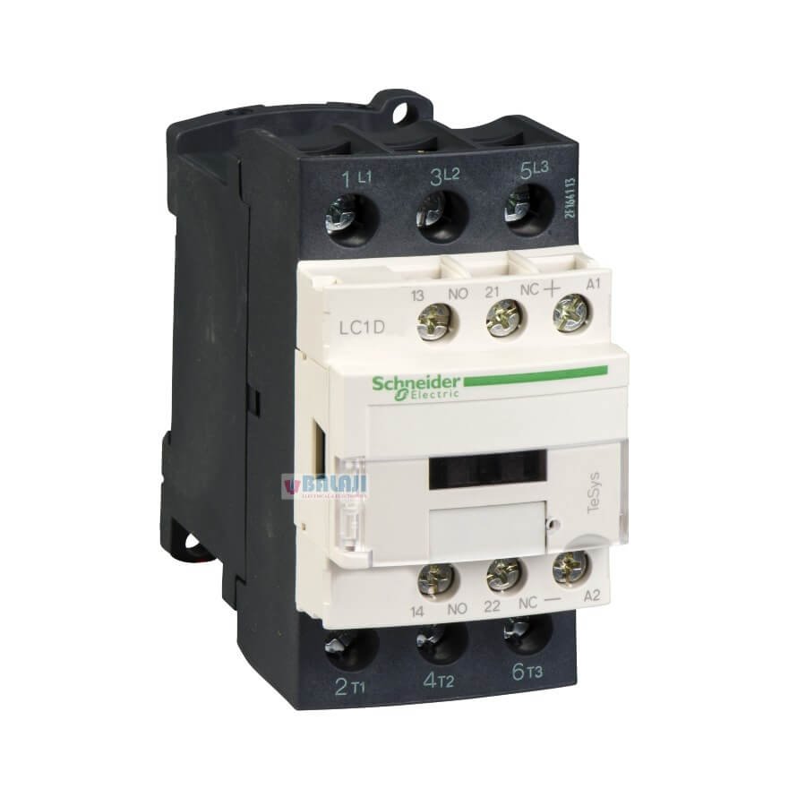 Schneider Contactor LC1D32BD-3P-3-NO-440-V-32-A-24-V-DC