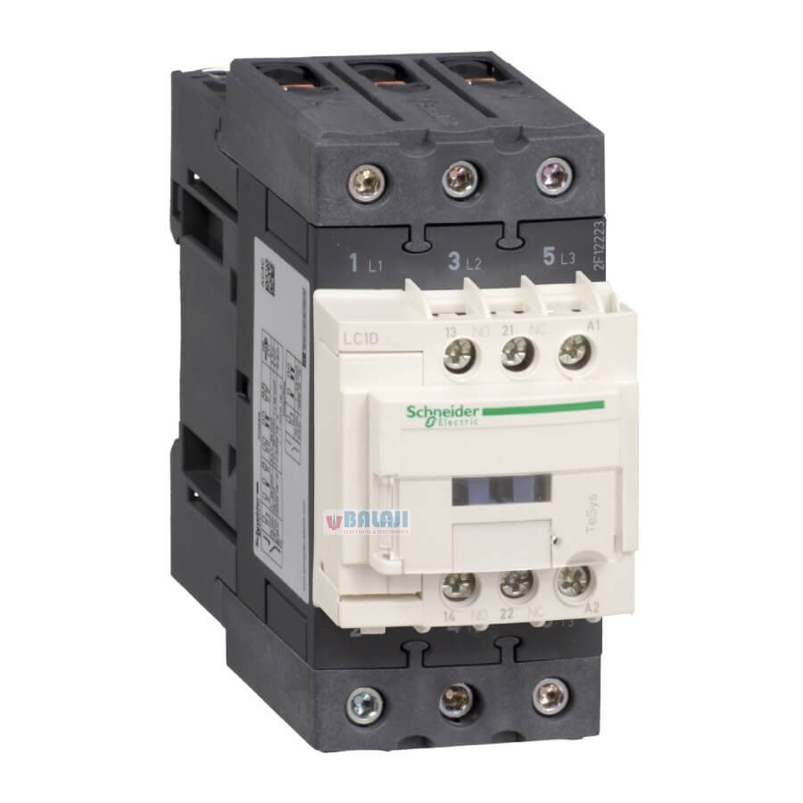 Schneider Contactor LC1D40A-3P-3-NO-440-V-40-A-220-V-AC-50-60-Hz