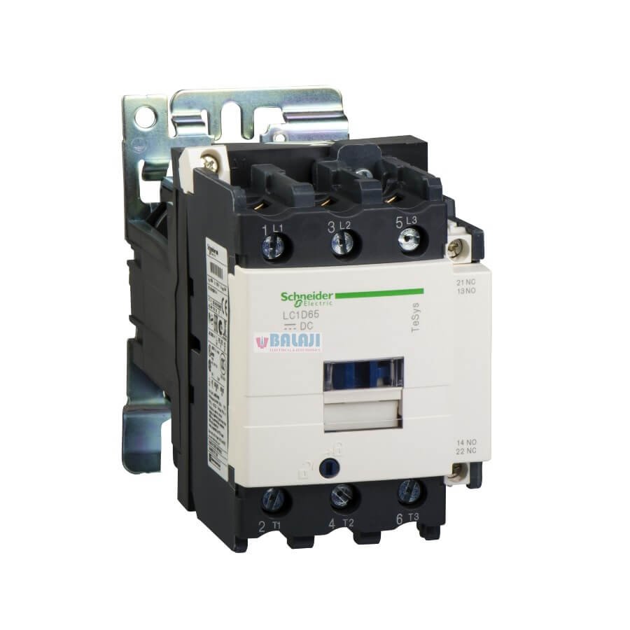 Schneider Contactor LC1D65A-3P-3-NO-440-V-65 A-220-V-AC-50-60-Hz