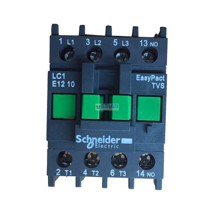 Schneider Contactor LC1E1801-18A-12HP-9KW-1NC-415V